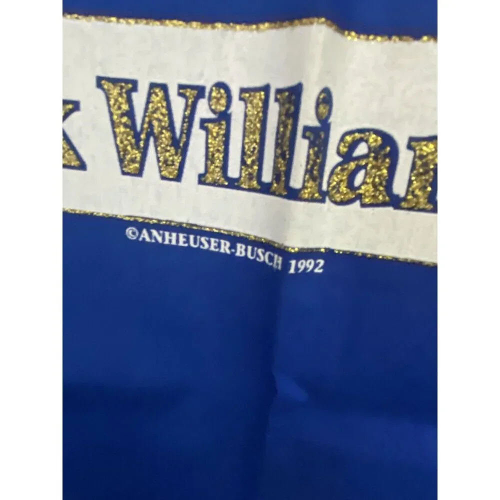 Hank Williams Jr Budweiser Concert Tour Bandana Handkerchief Country 1992